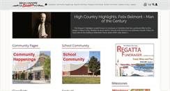 Desktop Screenshot of highcountryshopper.com